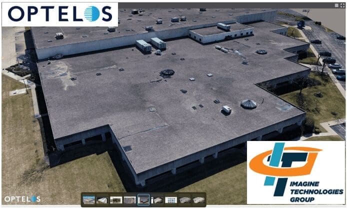 Imagine Technologies Group selects Optelos as Drone Roof Inspection Platform