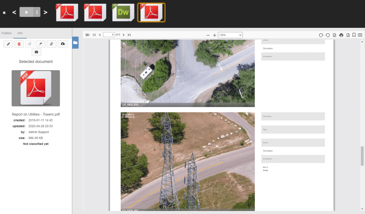 Drone Powerline Inspection Software With Computer Vision AI