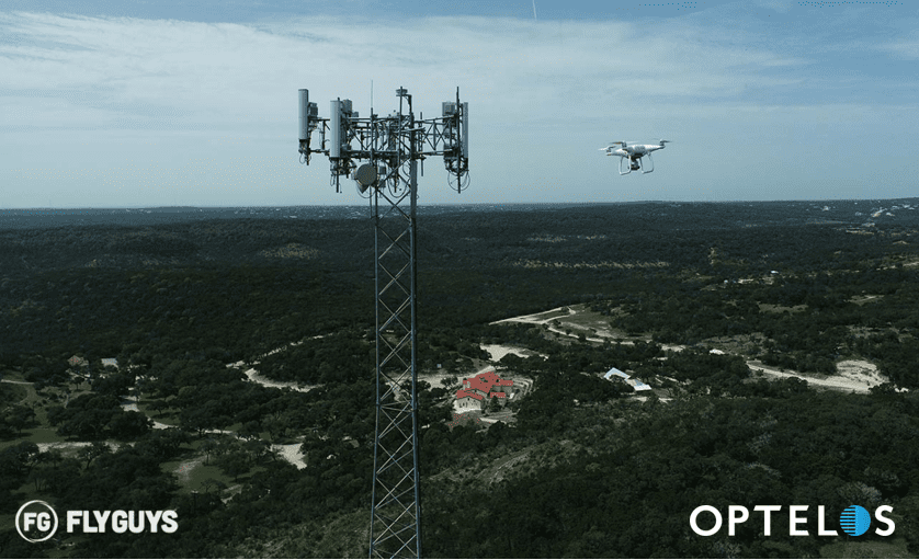 OPTELOS AND FLYGUYS PARTNER TO ENHANCE NATIONWIDE TURNKEY DRONE DATA COLLECTION AND VISUAL ASSET INSPECTION CAPABILITY