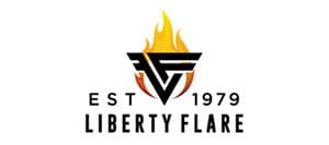 Optelos Delivering geovisual intelligence about partners logo Liberty Flare