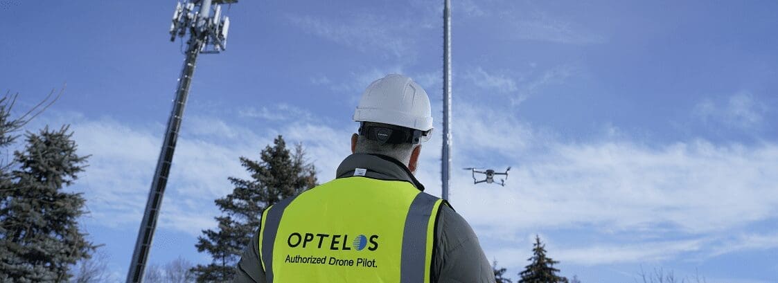 cell tower drone inspection