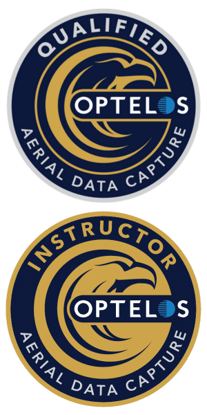 Optelos Qualified Aerial Data Capture patch
