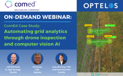 On-Demand Webinar – ComEd Case Study: Automating grid analytics through drone inspection and computer vision AI