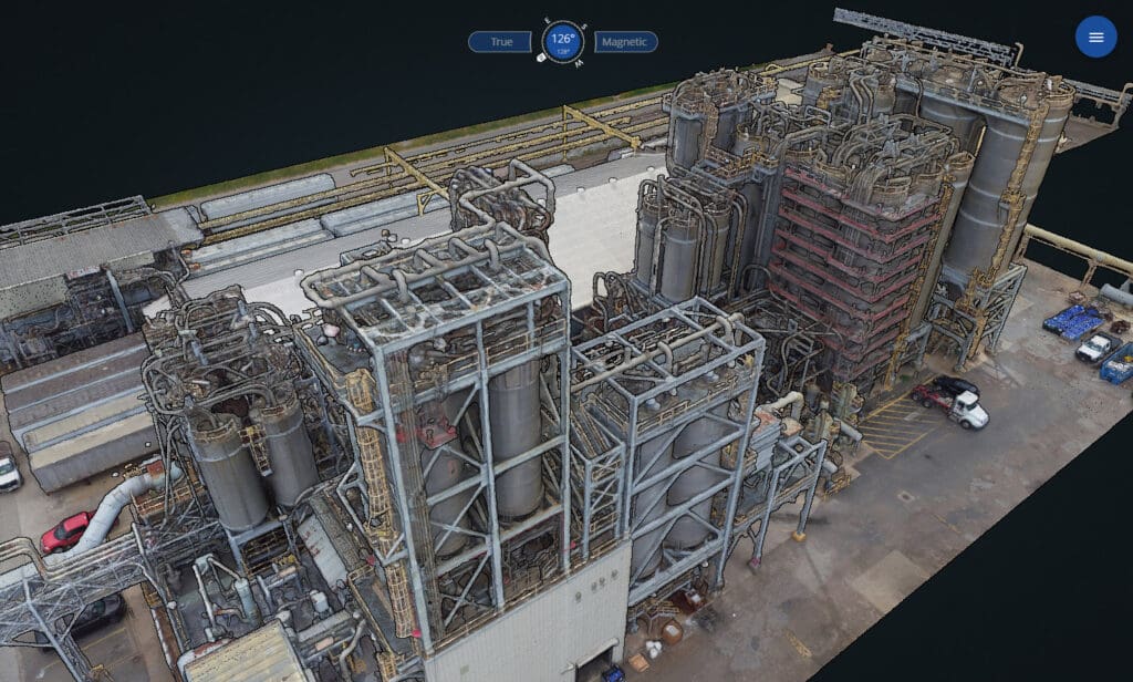 Digital twin representation of a refinery